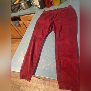 Judy Blue  20W Skinny Maroon /burgundy Jeans